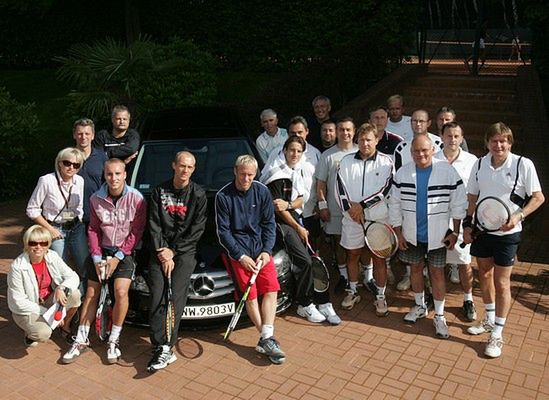 Tommy Robredo i Guillermo Vilas gwiazdami turnieju tenisowego Mercedes-Benz PRO-AM