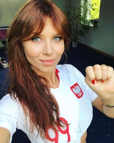 Agata Załęcka – mecz Polska-Kolumbia