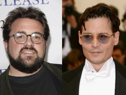 Johnny Depp i Kevin Smith kręcą film z córkami