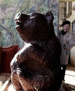 Czekoladowy niedźwiedź prezentem dla estońskiej wysepki
