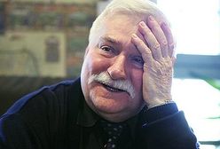 Pokojowy gołąb dla Lecha Wałęsy