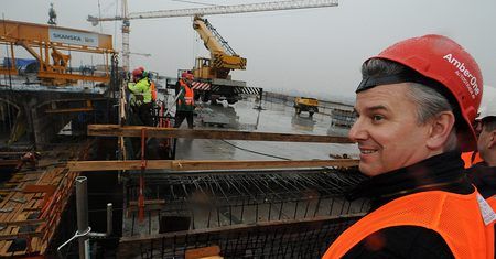 Najdłuższy w Polsce most połączył brzegi Wisły koło Grudziądza