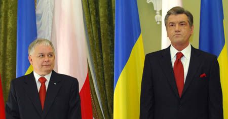 Prezydenci Polski i Ukrainy rozmawiali o planie ws. Gruzji