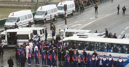 28 osób zatrzymanych podczas sztafety olimpijskiej