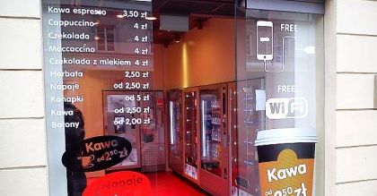 Dziwny sklep w centrum Warszawy. Nie ma obsługi