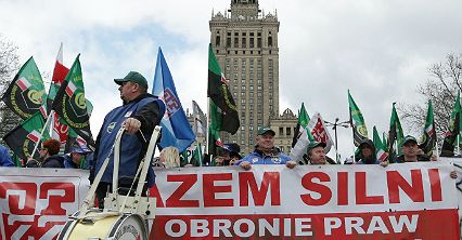 Marsz gwiaździsty przeszedł przez Warszawę