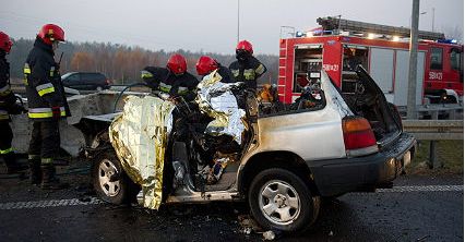 Wypadek na A2