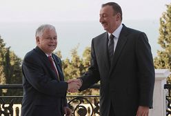 Lech Kaczyński wyróżniony doktoratem w Baku