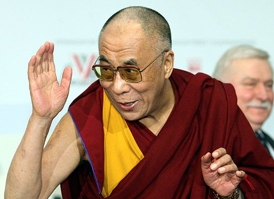 Dalajlama rozpoczął dwudniowy pobyt w Krakowie
