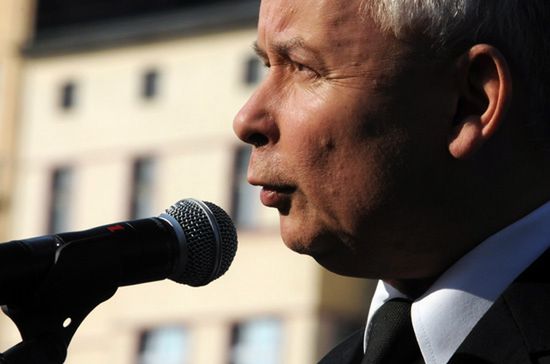 Kaczyński "przestraszył" partie i londyński dziennik
