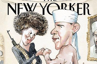 Obama i jego żona jako terroryści na okładce tygodnika