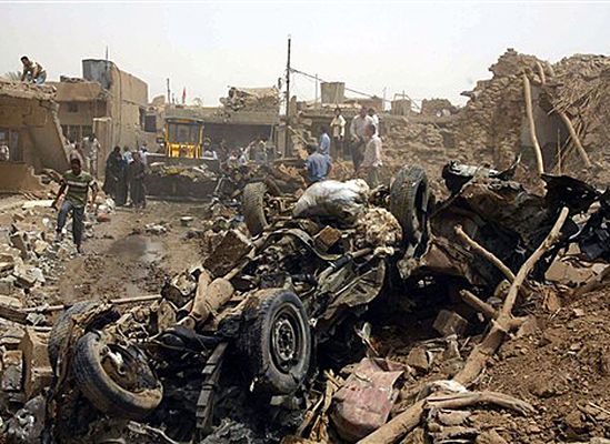 60 zabitych w zamachu pod Kirkukiem