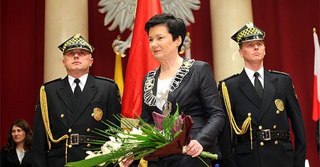Gronkiewicz-Waltz zaprzysiężona na prezydenta Warszawy