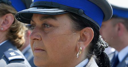 B. zastępczyni komendanta policji w Łodzi skazana