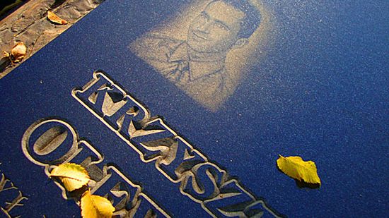 Grób Krzysztofa Olewnika