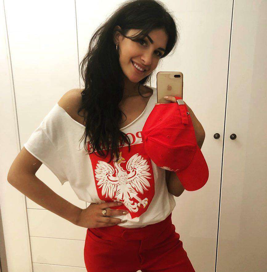 Ewa Mielnicka – mecz Polska-Kolumbia
