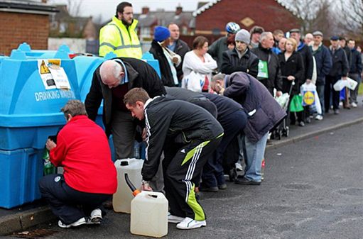 Katastrofa w Irlandii: 40 tys. osób bez wody w kranach