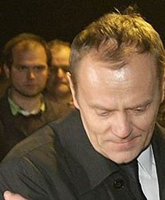 Donald Tusk w Smoleńsku