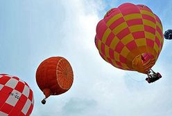 Balony wzniosły się w niebo