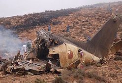 Samolot runął na ziemię