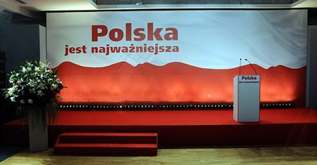 Wieczór wyborczy w sztabie PiS