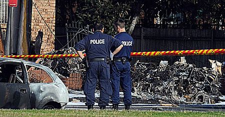 Katastrofa na przedmieściach Sydney