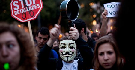 Hiszpania protestuje przeciwko bezrobociu