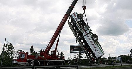 Wypadek autokaru