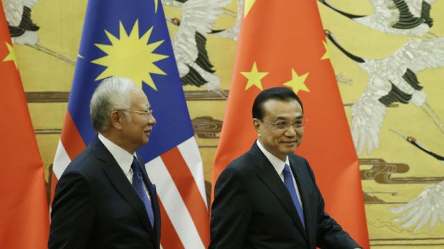 Premierzy Malezji i Chin, Najib Razak i Li Keqiang