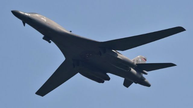 Amerykański bombowiec strategiczny B1-B Lancer