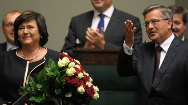 Anna i Bronisław Komorowscy