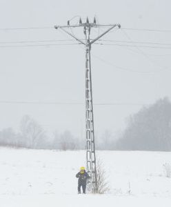 Zima nie odpuszcza; kilka tysięcy mieszkańców Mazowsza bez prądu