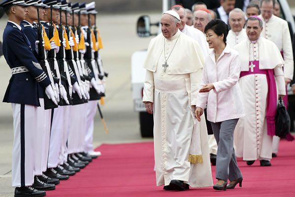 Papież wzywa Koreańczyków z Północy i Południa do wzajemnego przebaczenia