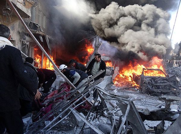 Syria: bomby beczkowe zabiły w Aleppo dziesiątki cywilów
