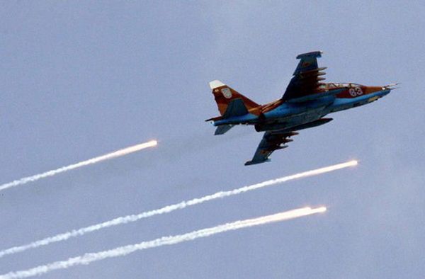Białoruś: rozbił się samolot szturmowy Su-25, pilot zginął