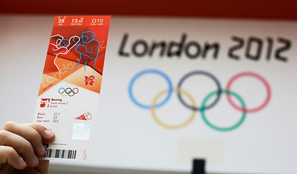 Polak miał 455 "lewych" biletów na Olimpiadę w Londynie