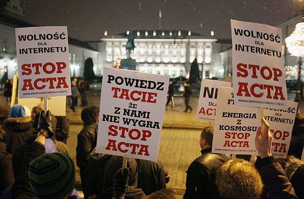 Przeciwnicy ACTA odwołali protest w Warszawie