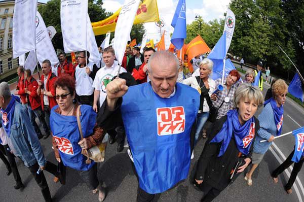 Wyjdą na ulice walcząc "o godną pracę"