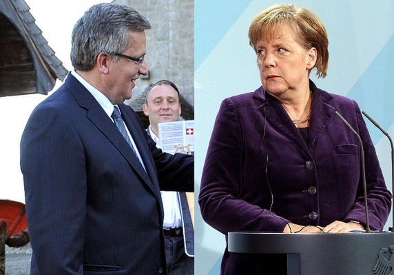 Bronisław Komorowski i Angela Merkel - politykami roku 2012