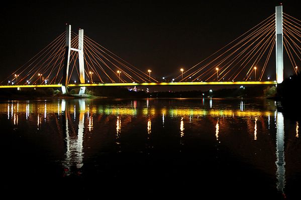 Most Siekierkowski najpopularniejszy w Warszawie