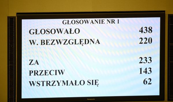 Kto głosował za kandydaturą Radosława Sikorskiego na marszałka? Janusz Piechociński nie