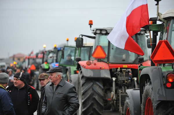 Kontrole trzeźwości wykruszyły rolników jadących do stolicy? Policja nie potwierdza