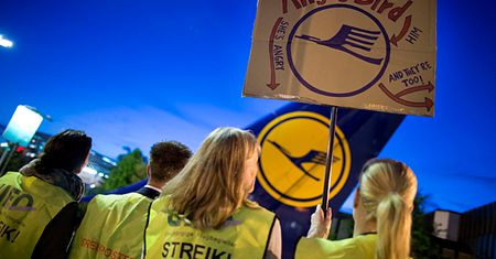 Pracownicy Lufthansy strajkują. Totalny paraliż