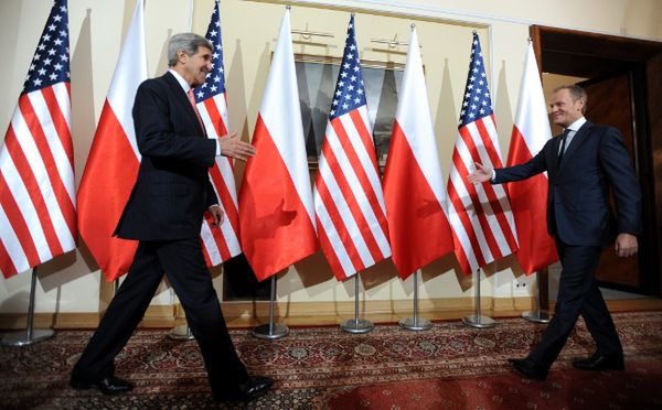 John Kerry i Donald Tusk