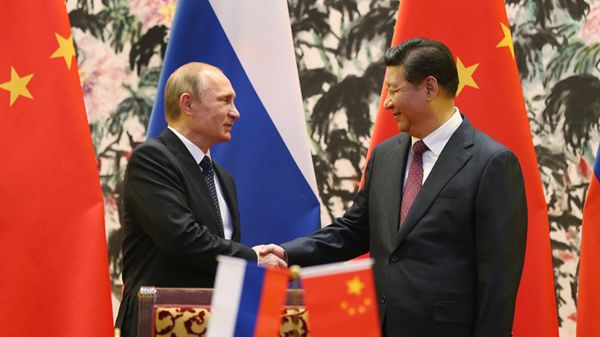 Władimir Putin i Xi Jinping
