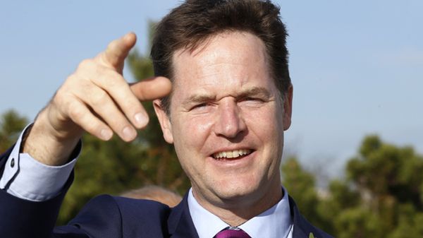 Lider brytyjskich Liberałów Nick Clegg