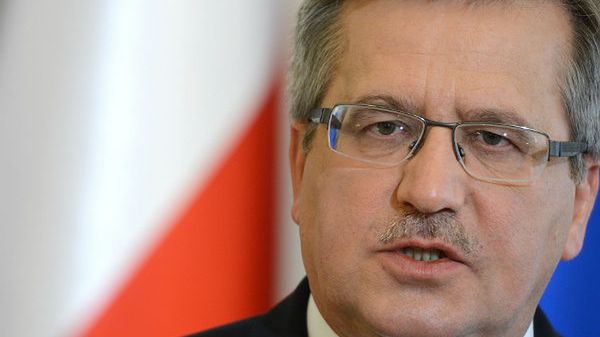 Prezydent Bronisław Komorowski