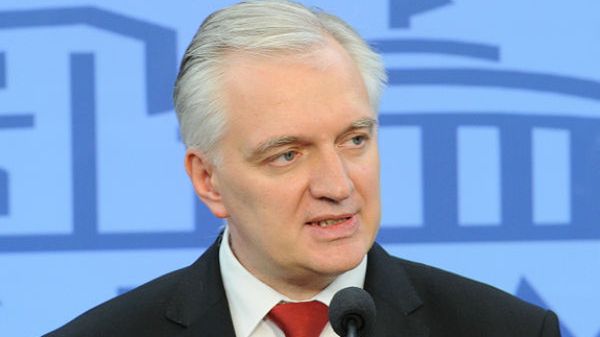 Minister sprawiedliwości Jarosław Gowin