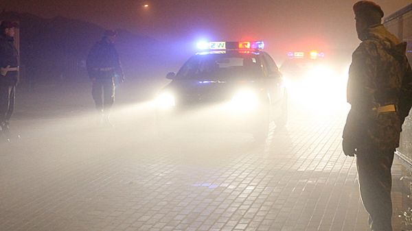 Samochód przewozi ciało prezydenta Ryszarda Kaczorowskiego - zdjęcie archiwalne