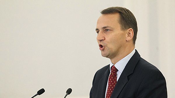 Minister spraw zagranicznych Radosław Sikorski